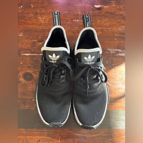 Women’s Black adidas NMDs - Picture 1 of 5